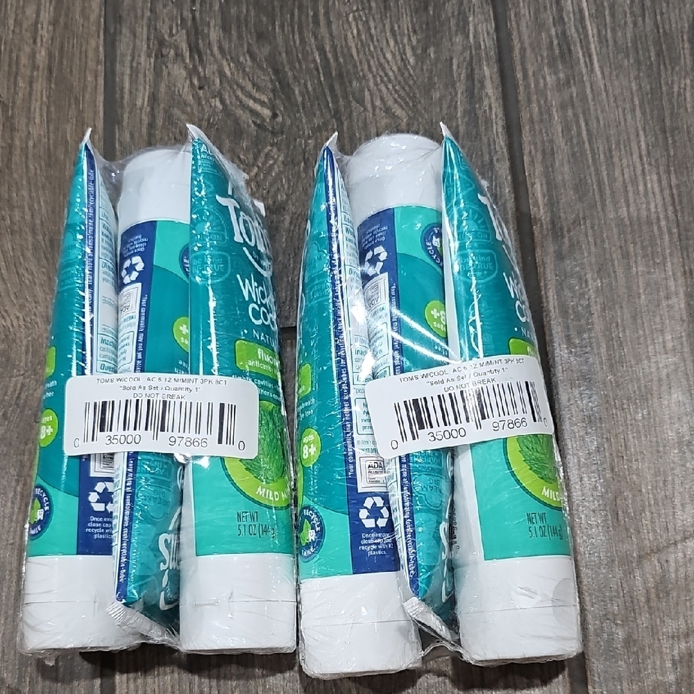 Toms Wicked Cool! Natural Toothpaste - Green - Picture 3 of 4